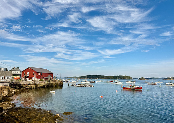 Summer Afternoon on Stonington Harbor